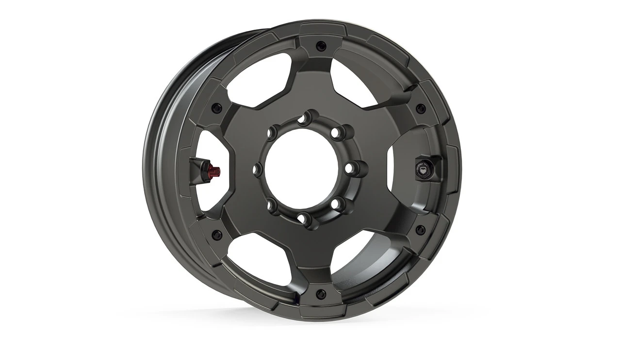TeraFlex Jeep JK/JL/Gladiator Nomad Wheel Base 8x6.5 In. Titanium Gray - 1056180 3 TeraFlex Jeep JK/JL/Gladiator Nomad Wheel Base 8x6.5 In. Titanium Gray - 1056180