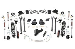 Rough Country 6 In. Lift Kit, 4-Link, No OVLD, C/O V2 For Ford Super Duty 15-16 - 52758