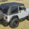 Rugged Ridge Jeep Wrangler Bowless Soft Top - 13750.01; Black 2 Rugged Ridge Jeep Wrangler Bowless Soft Top - 13750.01; Black -Auto Parts Store 13750 01 49003.1677021042