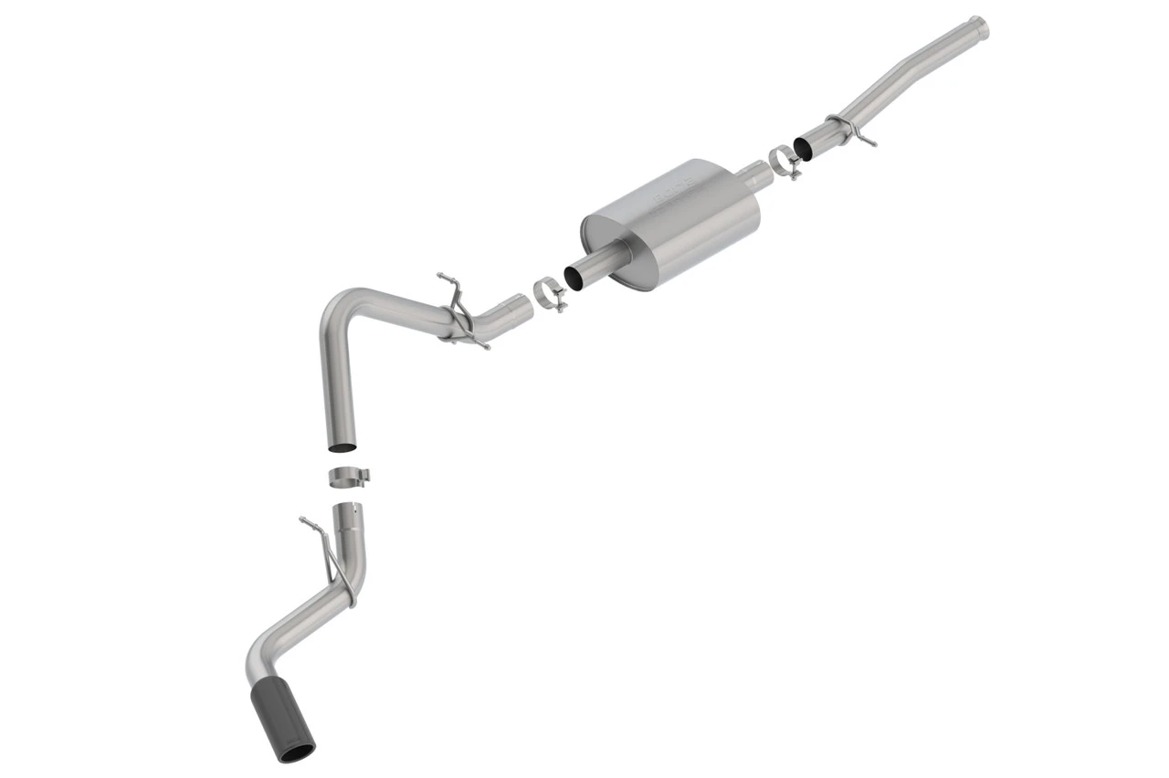 Borla 19-22 Silverado/ Sierra 1500 Cat-Back Exhaust System S-Type - 140805BC 3 Borla 19-22 Silverado/ Sierra 1500 Cat-Back Exhaust System S-Type - 140805BC