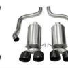 Corsa Performance 2.5in. Cat-Back Xtreme Dual Exhaust Black 3.5in. Tips 05-08 Corvette C6 Manual/A4 Auto Trans 6.0L/6.2L - 14469CB4BLK 1 Corsa Performance 2.5in. Cat-Back Xtreme Dual Exhaust Black 3.5in. Tips 05-08 Corvette C6 Manual/A4 Auto Trans 6.0L/6.2L - 14469CB4BLK -Auto Parts Store 14469CB4BLK BKJG 17595.1678192477