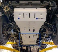 Rival 4x4 4Runner Transmission Skid Plate 1/4 Inch Aluminum For 11-22 Toyota 4Runner 5th Gen - 2333.9543.1.6