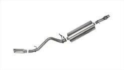 Corsa Performance 3.0in. Cat-Back Sport Single Side Exit Exhaust 4.0in. Slash Cut Polished Tip 14-Pres Silverado/Sierra 1500 5.3L V8 - 24871