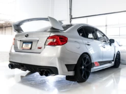 AWE Touring Edition Exhaust For VA STI / GV WRX / GV STI Sedan - Diamond Black Quad Tips (102mm) - 3015-43108 -Auto Parts Store 3015 43108 3 75168.1709888032