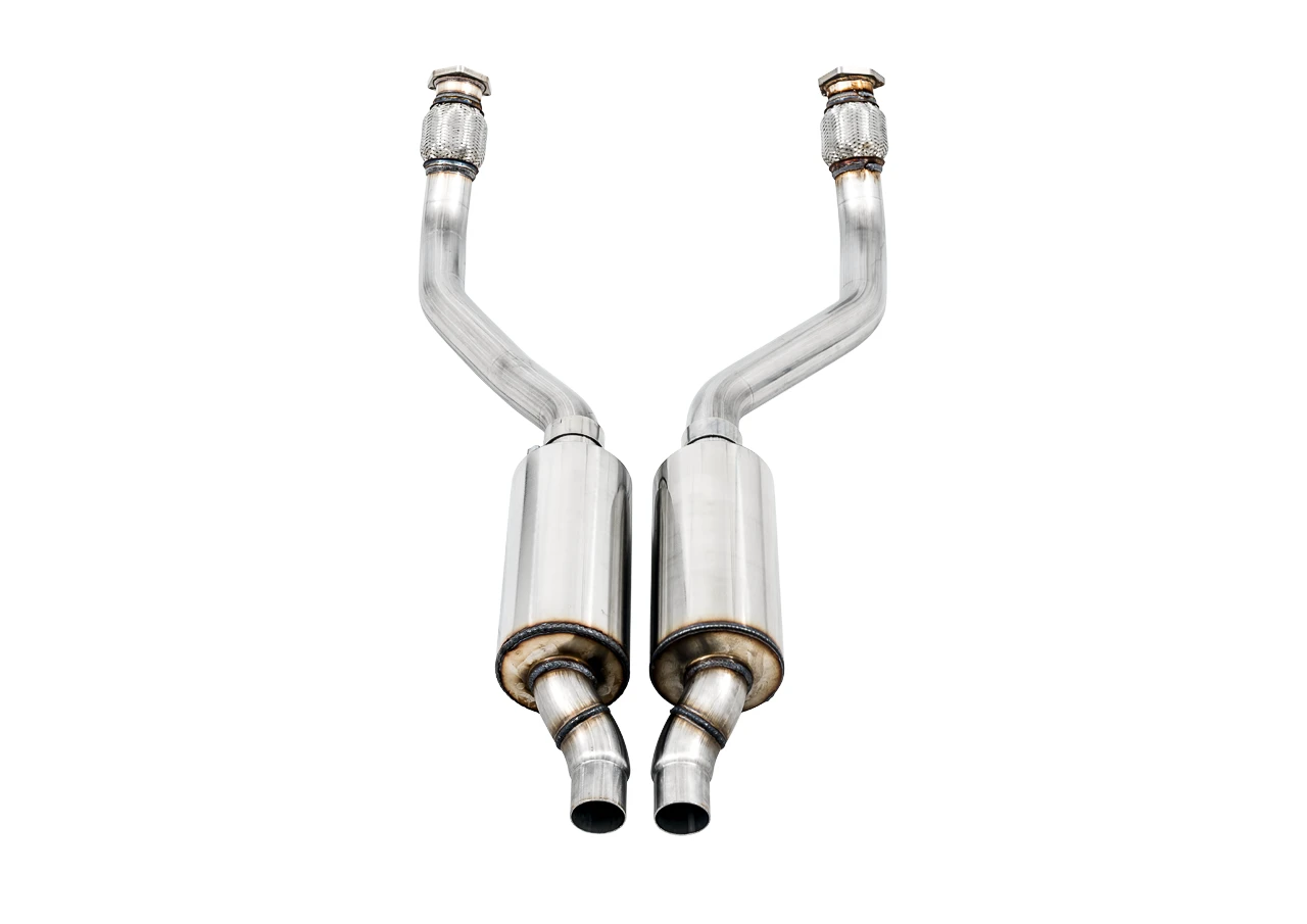 AWE Resonated Downpipes For Audi 3.0T - 3215-11030 4 AWE Resonated Downpipes For Audi 3.0T - 3215-11030 - Image 2