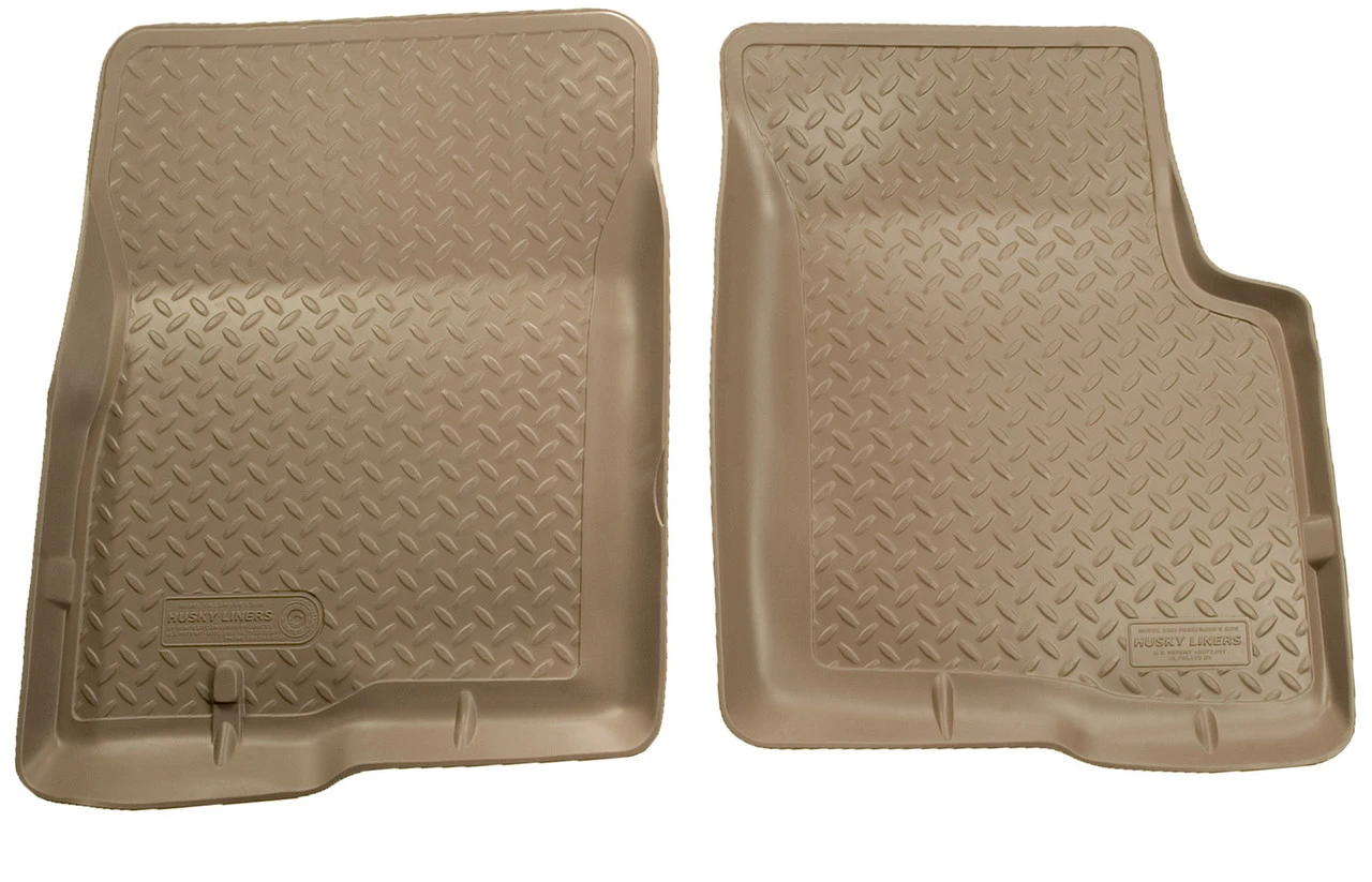 Husky Liners Front Toyota Tacoma Standard/Access Cab Models Classic Style Tan - 35113 3 Husky Liners Front Toyota Tacoma Standard/Access Cab Models Classic Style Tan - 35113
