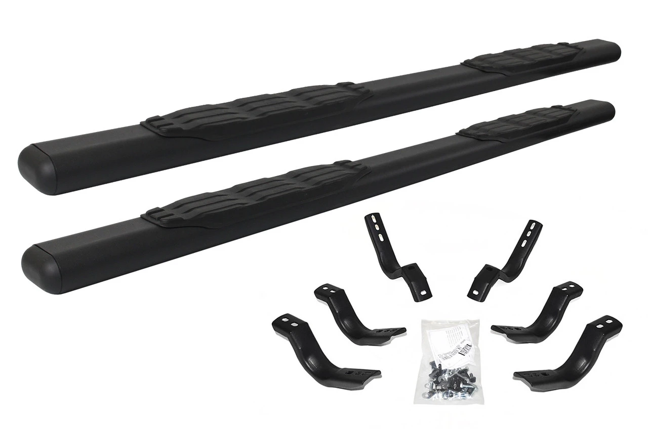 Go Rhino - 5" 1000 Series SideSteps W/Mounts - Pol. Stainless - GM 1500/2500 HD Crew Cab - 105404987T 3 Go Rhino - 5" 1000 Series SideSteps W/Mounts - Pol. Stainless - GM 1500/2500 HD Crew Cab - 105404987T