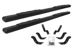 Go Rhino - 5" 1000 Series SideSteps W/Mounts - Text. Black - F-150 Crew Cab - 105412687T