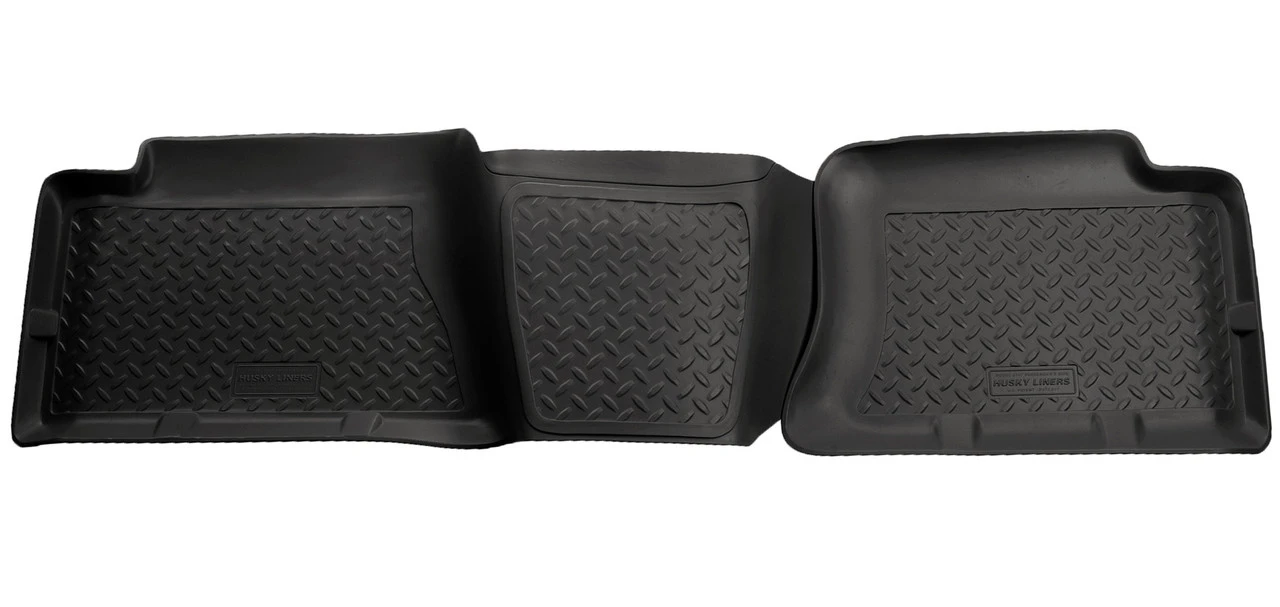 Husky Liners 2nd Seat Floor Liner GM 1500 Crew Cab Black Classic Style - 61471 3 Husky Liners 2nd Seat Floor Liner GM 1500 Crew Cab Black Classic Style - 61471