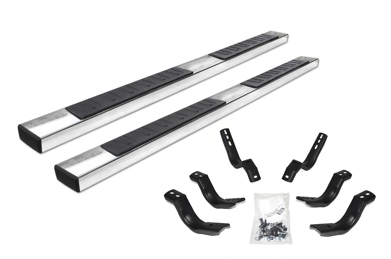 Go Rhino - 6" OE Xtreme II SideSteps W/Mounts - Pol. Stainless - Colorado/Canyon Crew Cab - 6862403580PS 3 Go Rhino - 6" OE Xtreme II SideSteps W/Mounts - Pol. Stainless - Colorado/Canyon Crew Cab - 6862403580PS