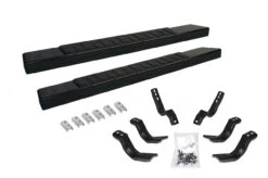 Go Rhino - 6" OE Xtreme II SideSteps W/Mounts - Text. Black - Tundra Standard Cab - 6862441552T