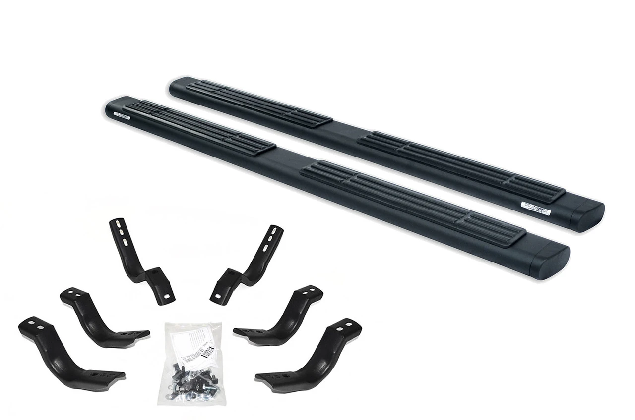 Go Rhino - 6" OE Xtreme SideSteps W/Mounts - Text. Black - GM 1500/2500 HD Crew Cab - 686404787T 3 Go Rhino - 6" OE Xtreme SideSteps W/Mounts - Text. Black - GM 1500/2500 HD Crew Cab - 686404787T
