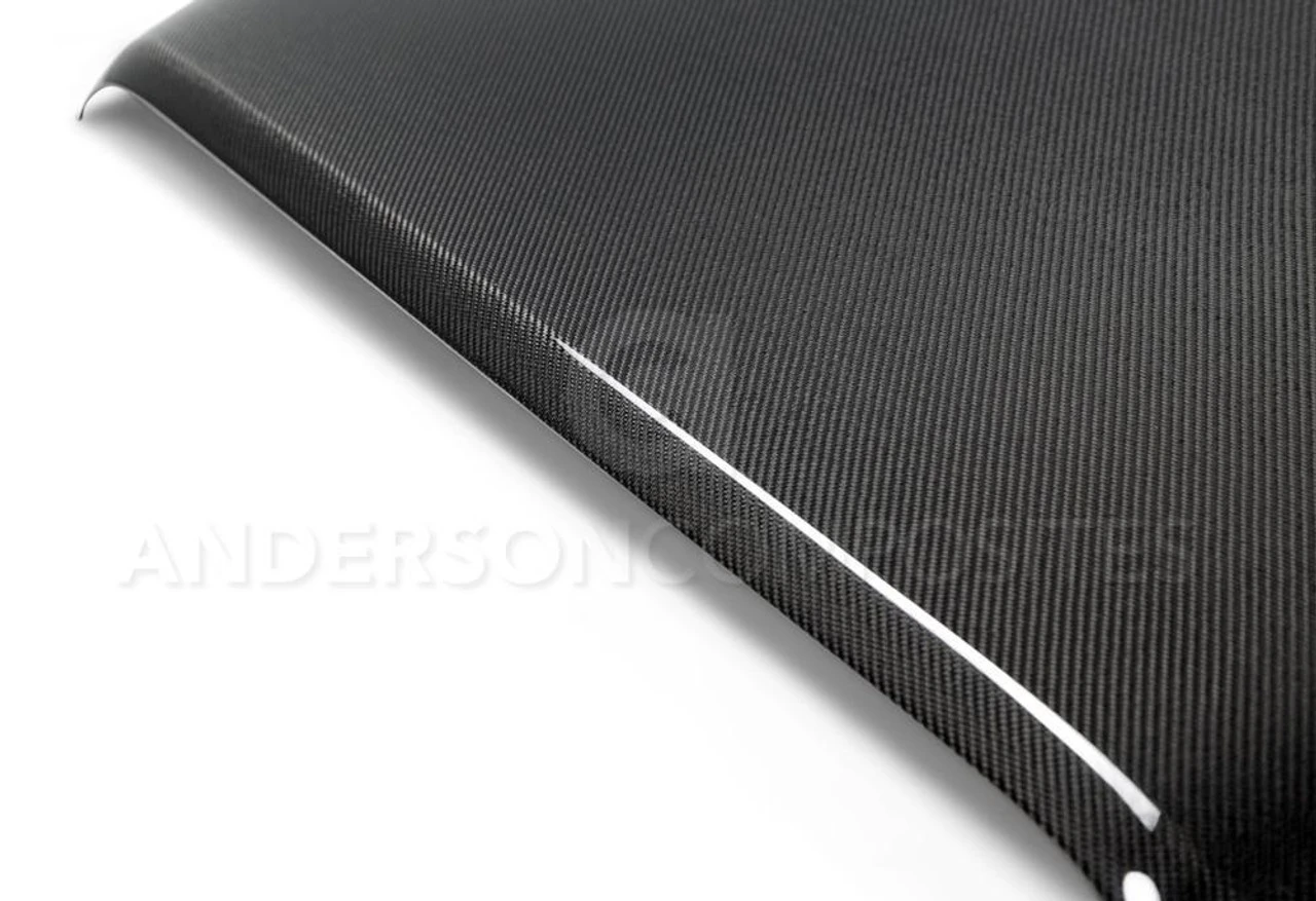 Anderson Composites Jeep JK Carbon Fiber Type-OE Hood 5 Anderson Composites Jeep JK Carbon Fiber Type-OE Hood - Image 3