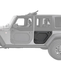 Bestop Jeep Wrangler JK, 4-Door, Rear Left Lower Door CORE Rear Left Lower Door - 587.31