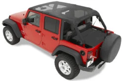 Bestop Jeep Wrangler JK, 4-Door, Safari Bikini - 52581-11