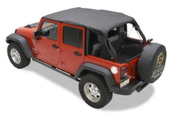 Bestop Jeep Wrangler JK, 4-Door, Safari Bikini - 52584-35