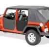 Bestop Jeep Wrangler JK, 4-Door, Rear Doors Lower Fabric Doors - 53041-35 -Auto Parts Store BDKW 5304135 IMG 001 P04 ANG A 72248.1677092787