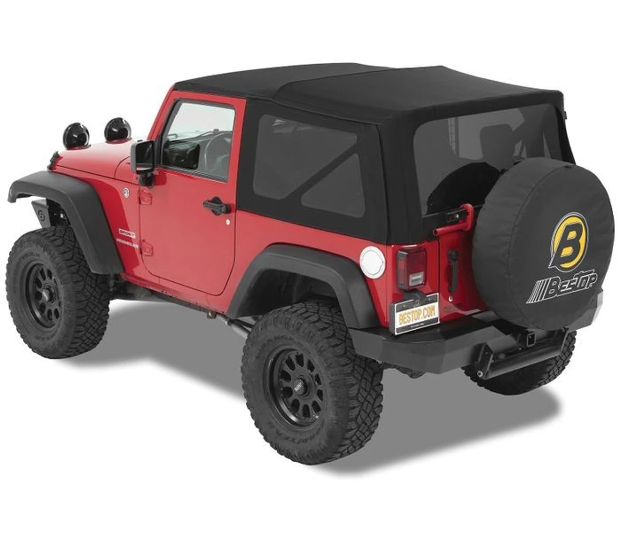 Bestop Jeep Wrangler JK, 2-Door Supertop - 54822-17 3 Bestop Jeep Wrangler JK, 2-Door Supertop - 54822-17