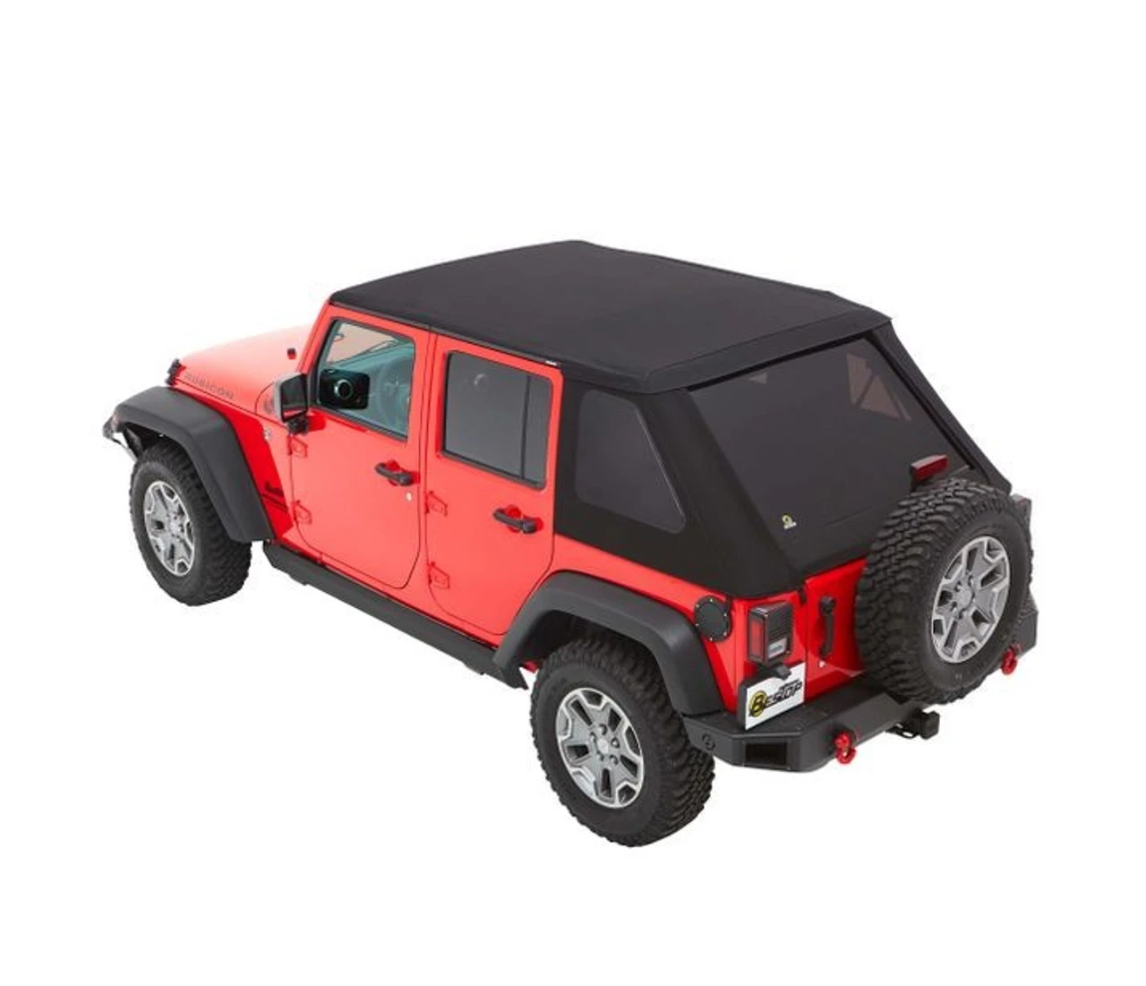 Bestop Jeep Wrangler JK, 4-Door Trektop - 56853-35 3 Bestop Jeep Wrangler JK, 4-Door Trektop - 56853-35