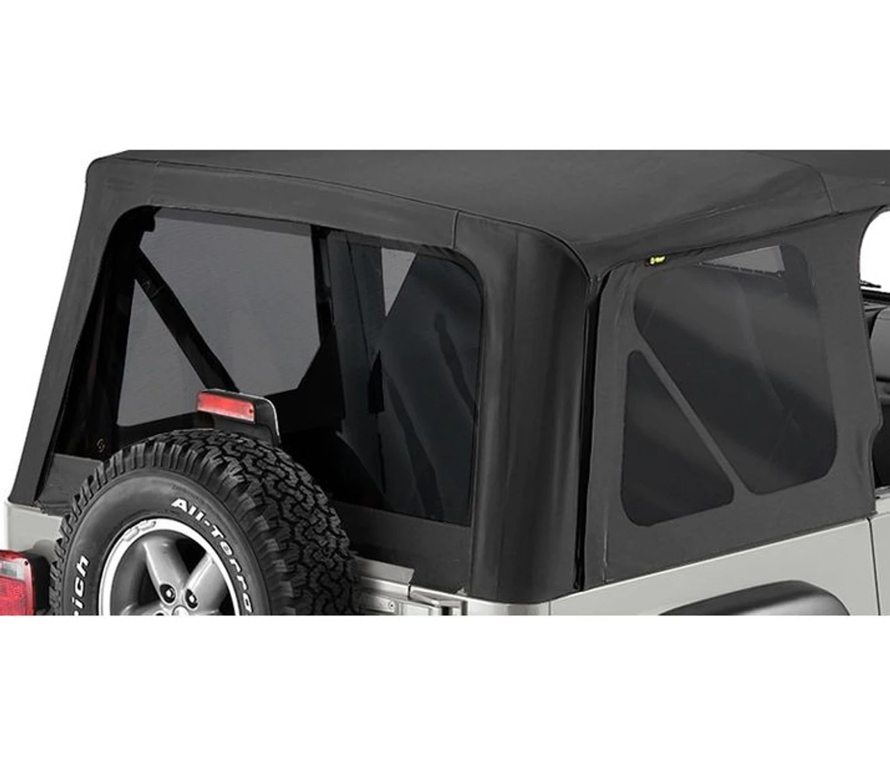 Bestop Jeep Wrangler TJ, Exc. Unlimited, Window Set - 58128-35 3 Bestop Jeep Wrangler TJ, Exc. Unlimited, Window Set - 58128-35