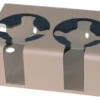 Tuffy Security Dual Cup Holder - Universal 9 Degree Angle, Light Tan - 070-05 -Auto Parts Store BHRQ 070 05 IMG 001 P04 ANG A 90113.1678516919