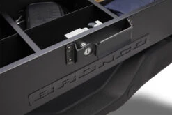 Tuffy Security Cargo Security Drawer - 21-23 Ford Bronco, 4-Door Black - 757-CUST -Auto Parts Store BHRQ 757 CUST IMG 006 P05 ANG A 99995.1678569533