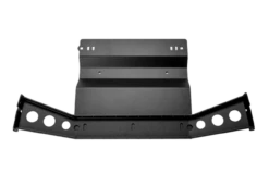 Cali Raised LED 2005-2015 Toyota Tacoma Transfer Case Skid Plate - Aluminum Powercoat Black - CR3669