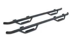 Go Rhino - Dominator Classic D2 SideSteps W/Mounts - Text. Black - Tacoma Ext. Cab - D24411T