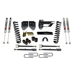 SkyJacker 17-19 Ford F-250 Super Duty 4in. Lift Kit W/Adjustable 4-Links W/M95 Monotube 9500 Shocks - F174024K3-M