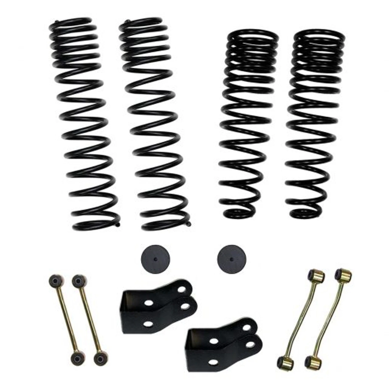 SkyJacker 2020-2022 Jeep Gladiator JT Rubicon 2.5 Inch Dual Rate Long Travel Coil Spring Lift Kit With Shock Extensions - G251RPELT 3 SkyJacker 2020-2022 Jeep Gladiator JT Rubicon 2.5 Inch Dual Rate Long Travel Coil Spring Lift Kit With Shock Extensions - G251RPELT