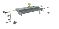 B & W Hitches Turnoverball Center Kit - GNRC962