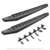 Go Rhino - RB20 Running Boards W/Mounts - Text. Black - Ram 1500 Crew Cab - 69430687PC -Auto Parts Store GR RB20 TextPowderCoat Kit 53794.1677014809