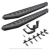 Go Rhino - RB20 Running Boards W/Mounts & 1 Pair Of Drop Steps Kit - Bedliner Coating - 6949274810T -Auto Parts Store GR RB20 Text 2 Steps 11330.1677050414