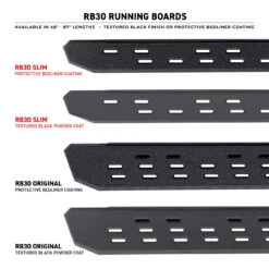 Go Rhino - RB10 Running Boards W/Mounts & 2 Pairs Of Drop Steps Kit - Text. Black - F-150 Ext. Cab - 6341268020PC 9 Go Rhino - RB10 Running Boards W/Mounts & 2 Pairs Of Drop Steps Kit - Text. Black - F-150 Ext. Cab - 6341268020PC -Auto Parts Store GR RB30 RB30 Slim Finish2028129 98041.1683824193