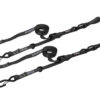 SpeedStrap Cam-Lock 1 In. X 10 Ft. Tie Down W/ Snap 'S' Hooks And Soft Tie (Black; Pair) - 13801-2 -Auto Parts Store HNWZ 138012 IMG 001 P04 ANG A 77072.1677051311