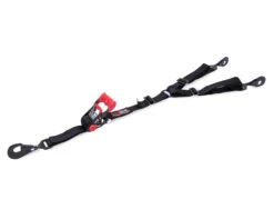 SpeedStrap 1.5 In. 3-Point Spare Tire Tie Down, Looped Ends (Black) - 15580