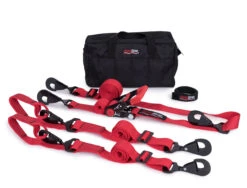 SpeedStrap Essential UTV 1.5 In. Tie Down Kit (Red) - 71613