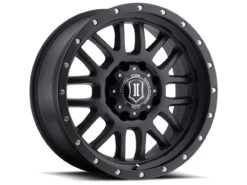 ICON Alloys Alpha Black - 20x9 | 5x150 | 16 ET | 5.625" BS - 1220905556SB