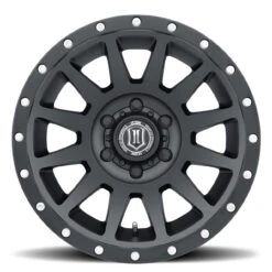 ICON Alloys Compression Black - 18x9 | 6x135 | 6 ET | 5.25" BS - 2018906352SB -Auto Parts Store ICONALLOYS COMPRESSION 18 SATINBLACK FRONT WEB LARGE 65805.1677088684