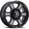 ICON Alloys Shield Black W/ Machined Logos - 20x9 | 5x150 | 16 ET | 5.625" BS - 1020905556MB -Auto Parts Store ICONALLOYS SHIELD 20 MACHINEDBLACK RIGHT1 WEB 93400.1676984837