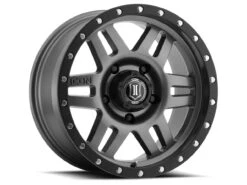 ICON Alloys Six Speed Gun Metal - 17x8.5 | 5x150 | 25 ET | 5.75" BS - 1417855557GM