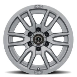 ICON Alloys Vector 6 Titanium - 17x8.5 | 6x5.5 | 25 ET | 5.75" BS - 2417858357TT -Auto Parts Store ICONALLOYS VECTOR6 17 TITANIUM FACE 27217.1677040220