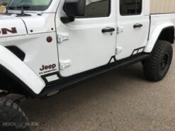 Rock Slide Engineering 20+ Jeep JT Gladiator Step Slider Rocker Guards - AX-SS-RG-JT4 -Auto Parts Store JT ROCKER GUARD NO LOGO1 1 34426.1677063468