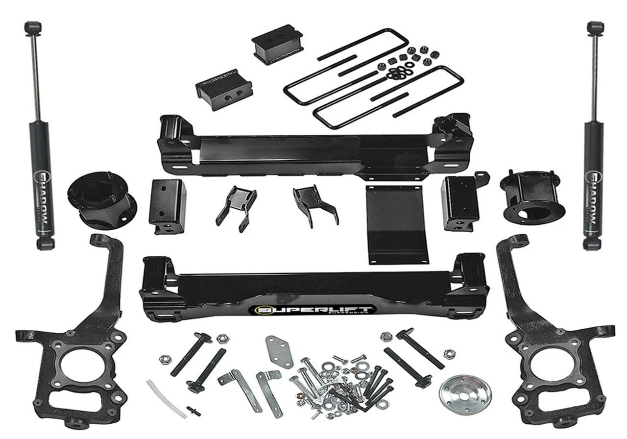 SuperLift 4.5in. Lift Kit-04-08 F-150 4WD-w/SL Rear Shocks - K173 3 SuperLift 4.5in. Lift Kit-04-08 F-150 4WD-w/SL Rear Shocks - K173