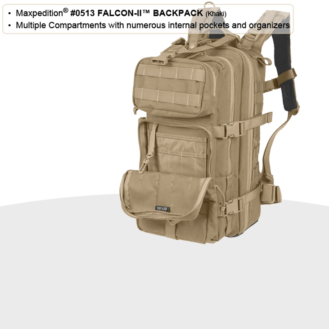 Maxpedition - Falcon-II Backpack 3 Maxpedition - Falcon-II Backpack