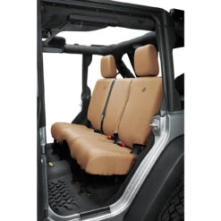 Bestop Jeep Wrangler JL, 4-Door, Rear W/o Fold Down Arm Rest, Seat Covers - 29294-04