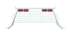 B & W Hitches Cab Protector, White - PUCP7522WA
