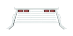 B & W Hitches Cab Protector, White - PUCP7540WA