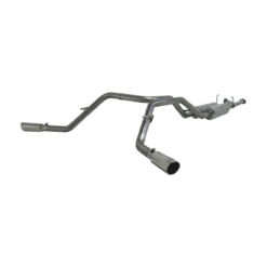 MBRP Cat Back Exhaust System Dual Side Exit T409 Stainless Steel For 07-08 Toyota Tundra 4.7/5.7L V8, DC-Std. And CM Short Bed 09-09 Toyota Tundra 4.7L, EC-Std. And SB/Crew Cab/Short Bed - S5306409