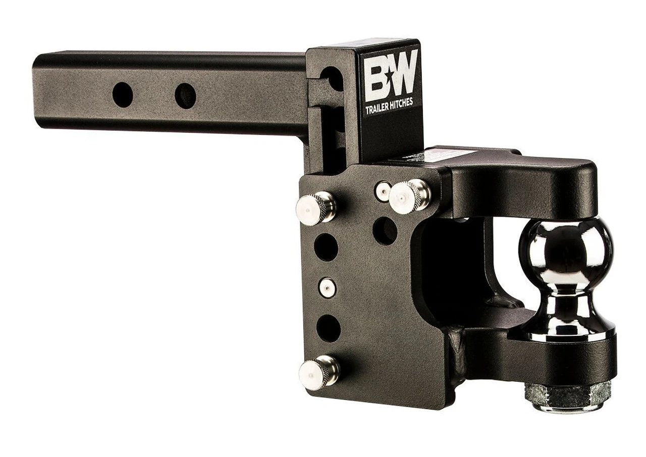 B & W Hitches 8" Blk T&S, 2" Ball Pintle - TS10055 3 B & W Hitches 8" Blk T&S, 2" Ball Pintle - TS10055